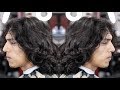 EPIC TRANSFORMATION BARBER TUTORIAL: TAPER FADE CURLY TOP