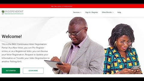 INEC CVR ONLINE PORTAL:- STEP BY STEP TUTORIAL
