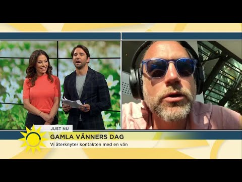 Här sätter Peter Jihde nye programledaren Sebastian på prov - Nyhetsmorgon (TV4)