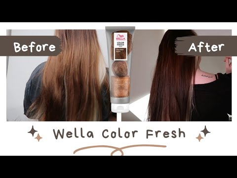 Wella Color Fresh Mask ♡ Chocolate Touch
