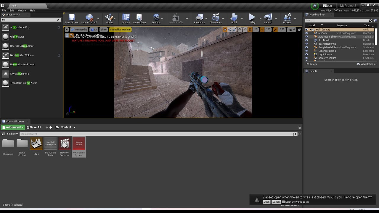 test render ue4 - YouTube