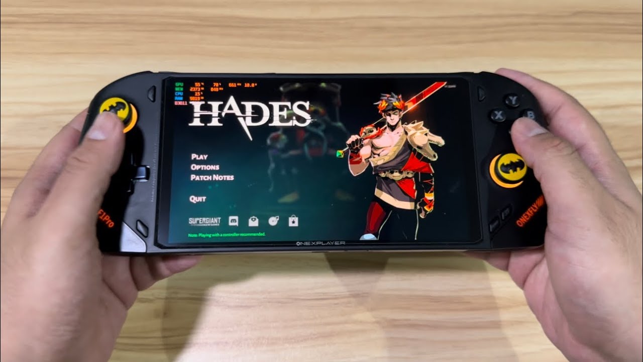 OneXfly F1 Pro AI 9 HX 365! Easy to run games at TDP 10w 13w 15w