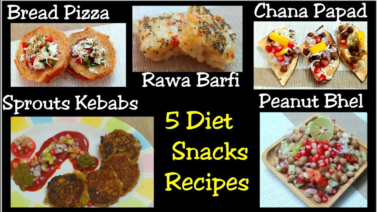 5 Healthy Weight Loss Snacks|Mid-Morning/Evening Snacks|Quick& Easy