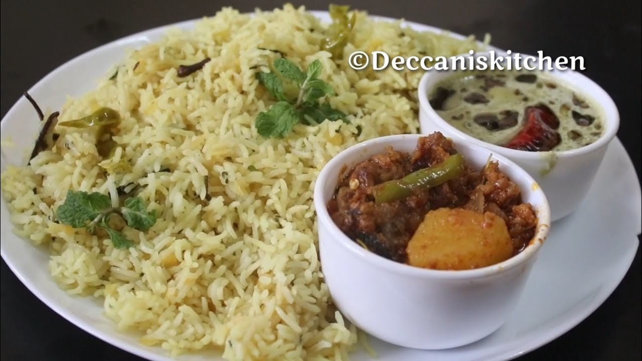 Hyderabadi Famous Breakfast Khichdi Khatta and Kheema
