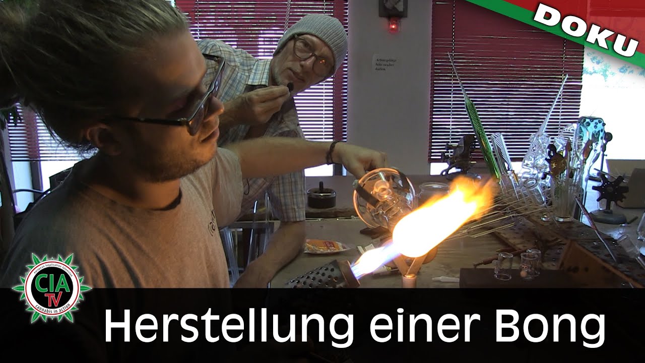 Wie wird eine Wasserpfeife gemacht? - Auf den Glaspunkt gebracht / Glasbläser Kunst