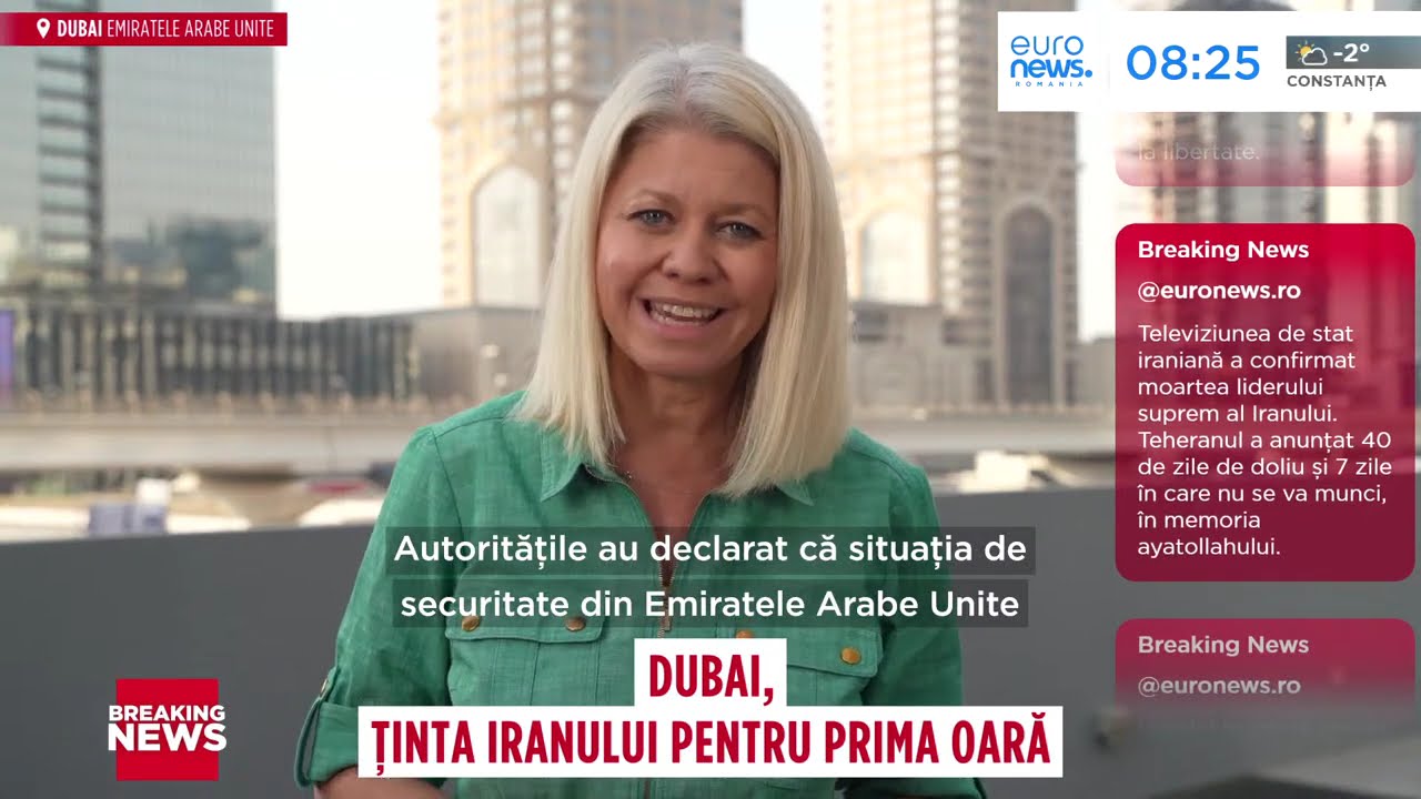 Tensiuni Iran–Israel–SUA. Marina Almășan: „Credeam că fiul meu este în siguranță în Dubai”