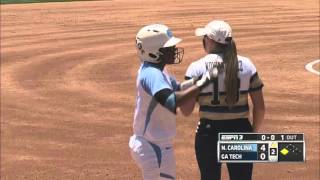 UNC Softball: Trio of Homers Lead Heels Over Georgia Tech 8-3