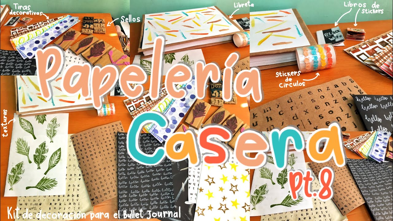 Cómo hacer Papel Decorativo [ Tu propio papel para scrapbook ] sin imprimir  ✎ Craftingeek 