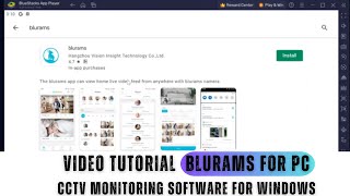 Blurams for PC| Video Tutorial for the Installation and Configuration of the  Blurams for PC screenshot 5