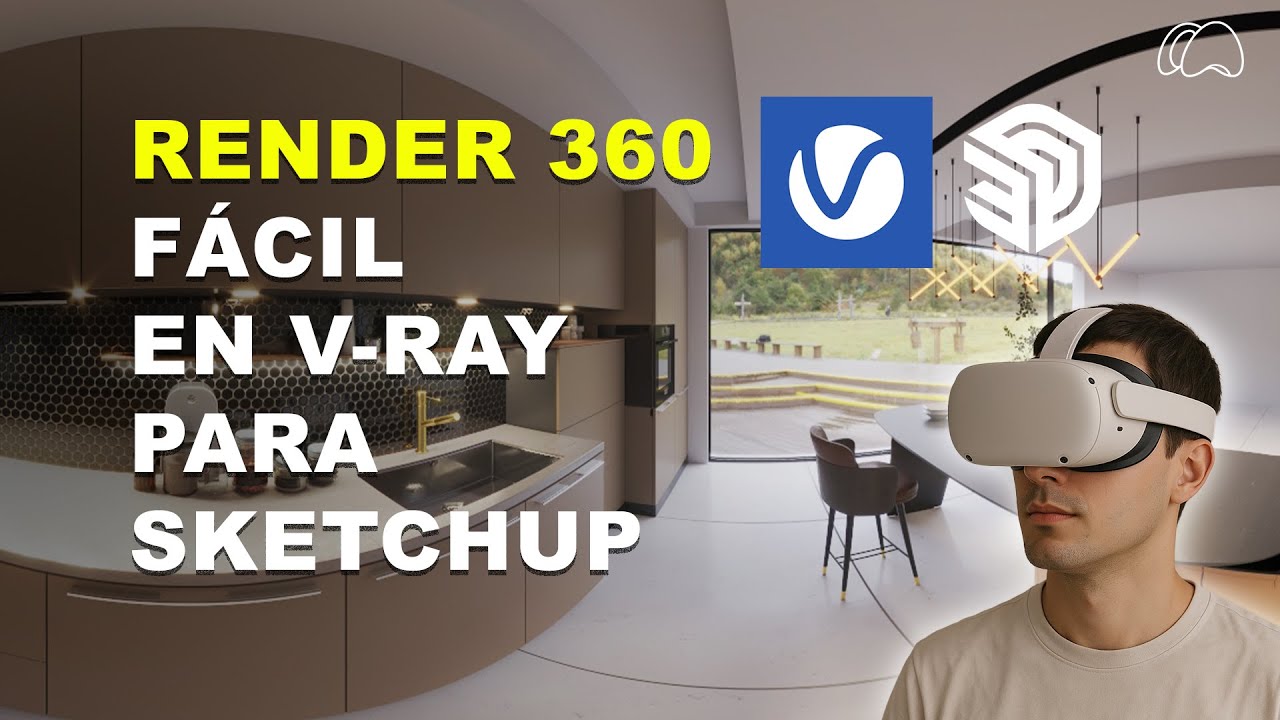 Render VR 360 Panorámico en V-Ray para SketchUp (2025) - YouTube