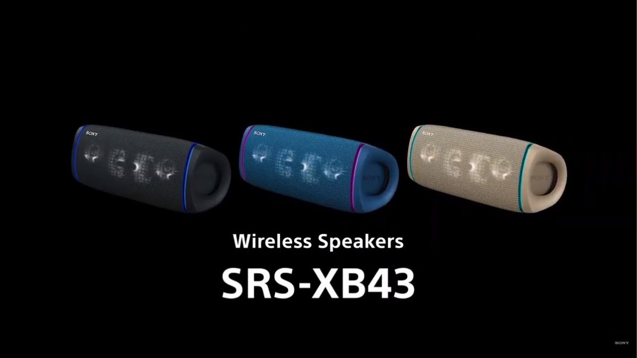 Bocina portátil EXTRA BASS™ XB43 con BLUETOOTH® | Sony Store Mexico