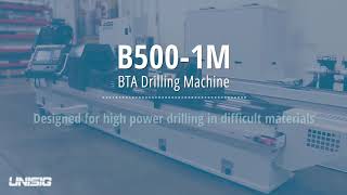 B500-1M BTA Drilling Machine Operation Overview