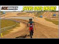 Minecraft steve tries mx bikes online for the first time