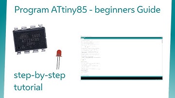 How to Program an ATtiny85 in 5minutes - Beginner