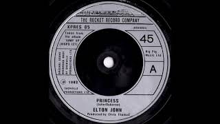 Elton John Princess 7" single