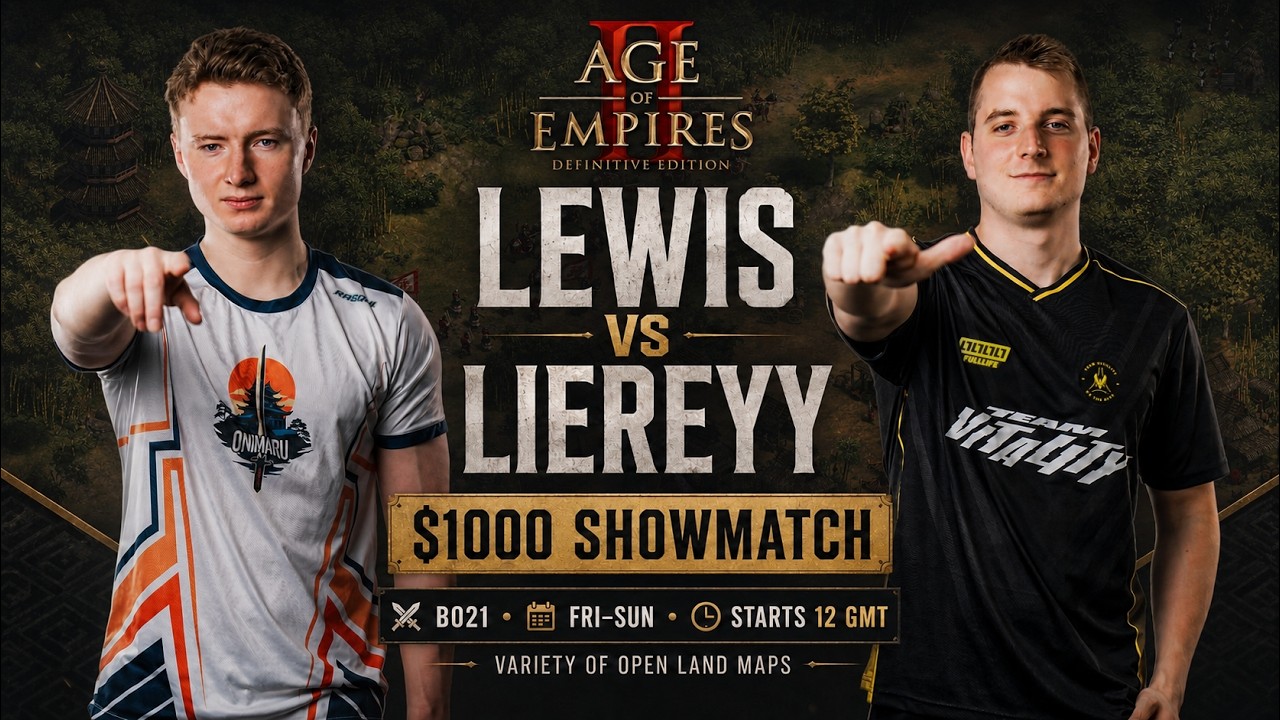 Showmatch with Liereyy Resumes tomorrow 12GMT - Now On Patreon Link in Description