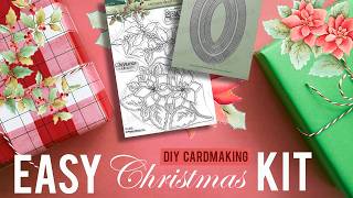 Make your own Christmas Cardmaking Kit Card Sketches Color Schemes and Batch Card Making Ideas