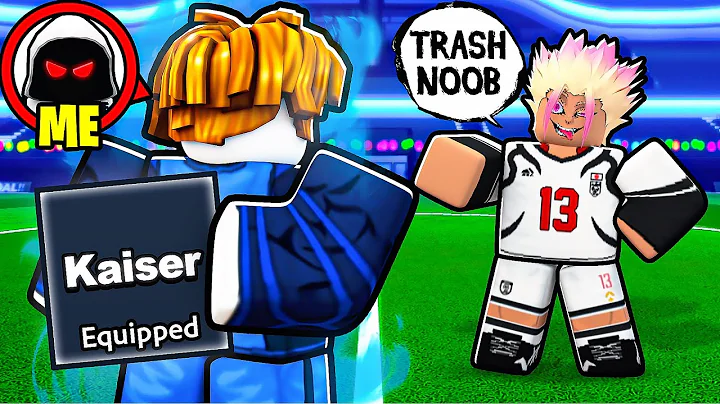 Pretending To Be A NOOB With The RAREST SKILLS in Blue Lock Rivals..