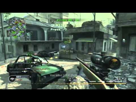 CoD 4 |  Sniper Montage | "UNBEATABLE"