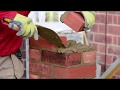 How to Construct a Brick Half Wall | SAKRETE Mortar Mix, Type N How-to Video