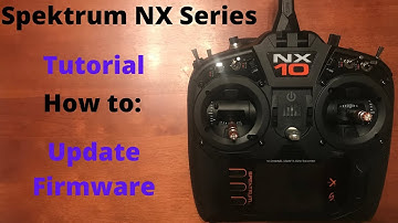 Spektrum NX Setup: How to Update Firmware (NX6/NX8/NX10)