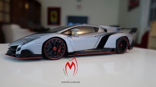 Lamborghini Veneno By Autoart 1/18 - YouTube