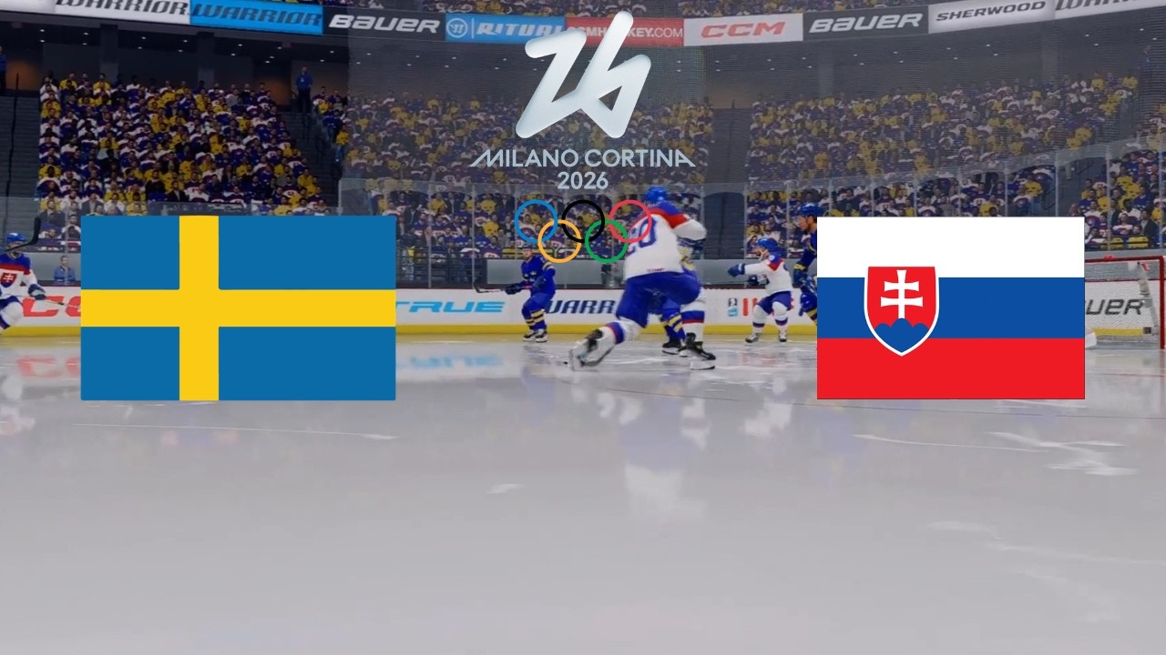 NHL 25 - Zimné olympijské hry 2026 Švédsko vs Slovensko