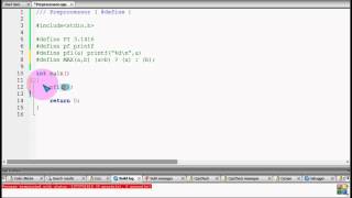 Bangla C programming tutorial  122  Prepocessor  (#define)