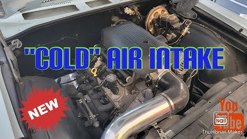 Chevelle LS Swap cold air intake.  #performance #musclecar #diy #restoration