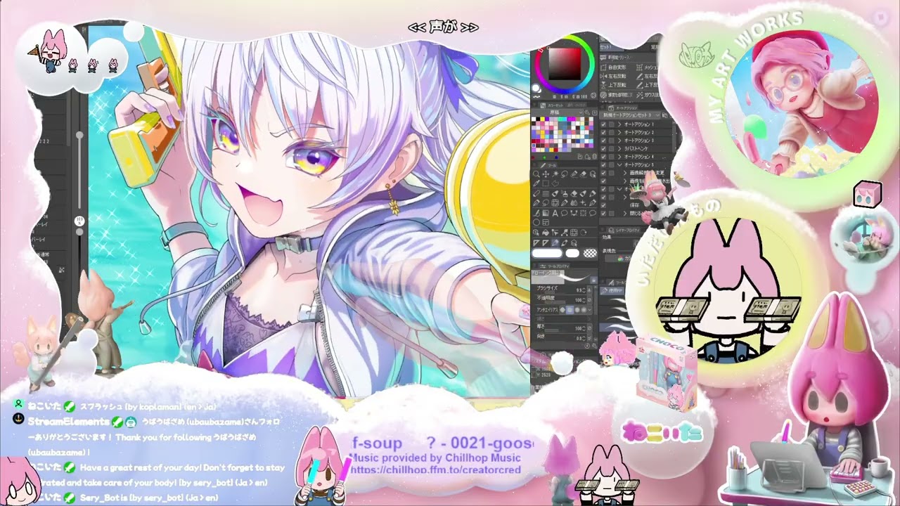 2026年310回目[art]ご依頼イラストを描きます ご依頼主：須王マカさん