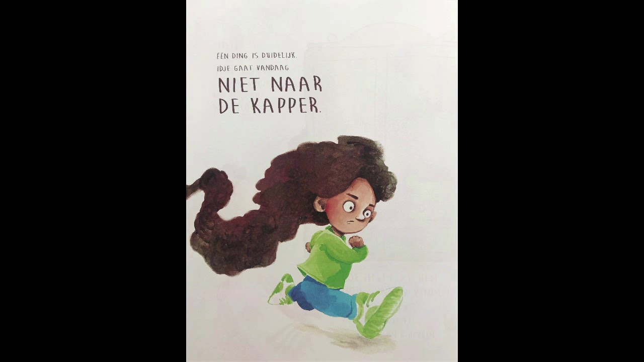 Idje wil niet naar de kapper - YouTube