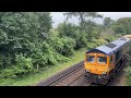 Class 66 & 444 Desiro Crossover | 66728 & 444008 + 444004 | GBRf & SWR