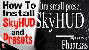 Skyrim Mods #103 (SE) - How to install SkyHUD and Presets