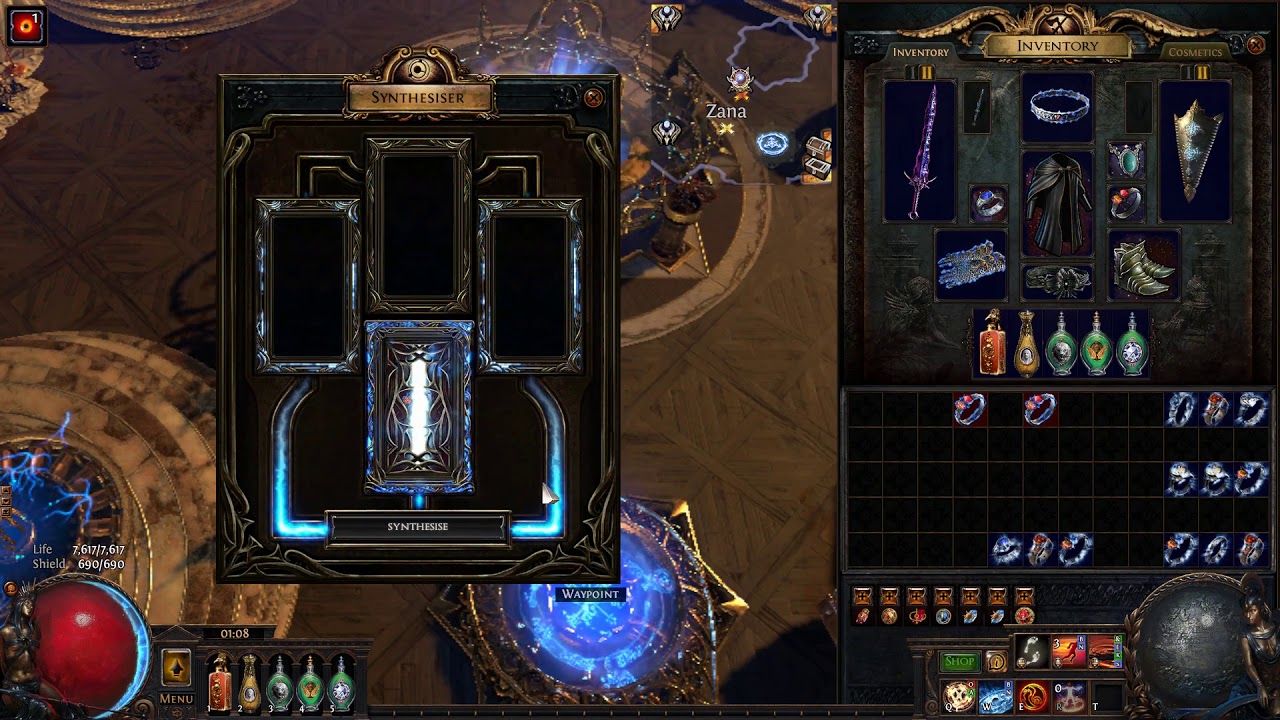 [POE 3.6] Crafting Crit Multiplier + Chance ring. YouTube