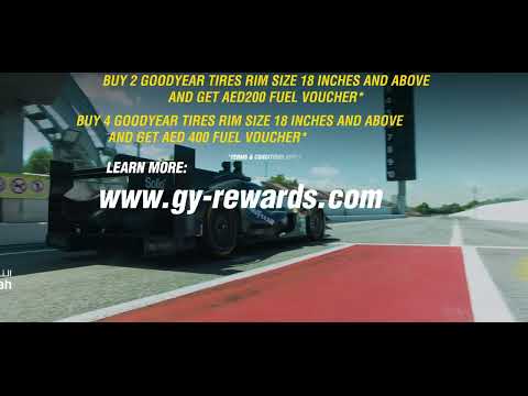 This Le Mans Season, Buy Goodyear Tires & Get a Fuel Voucher via Rewards Points