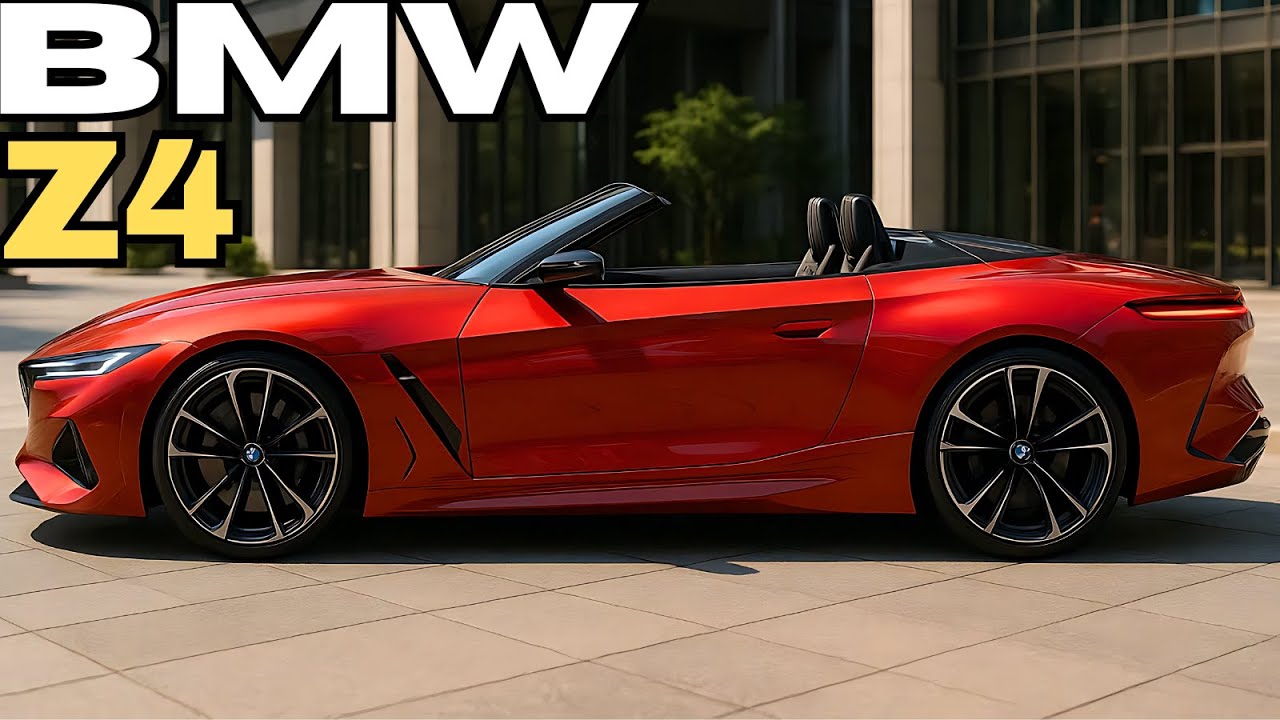 BMW Z4 2026 года наконец-то здесь... И это меняет правила игры!