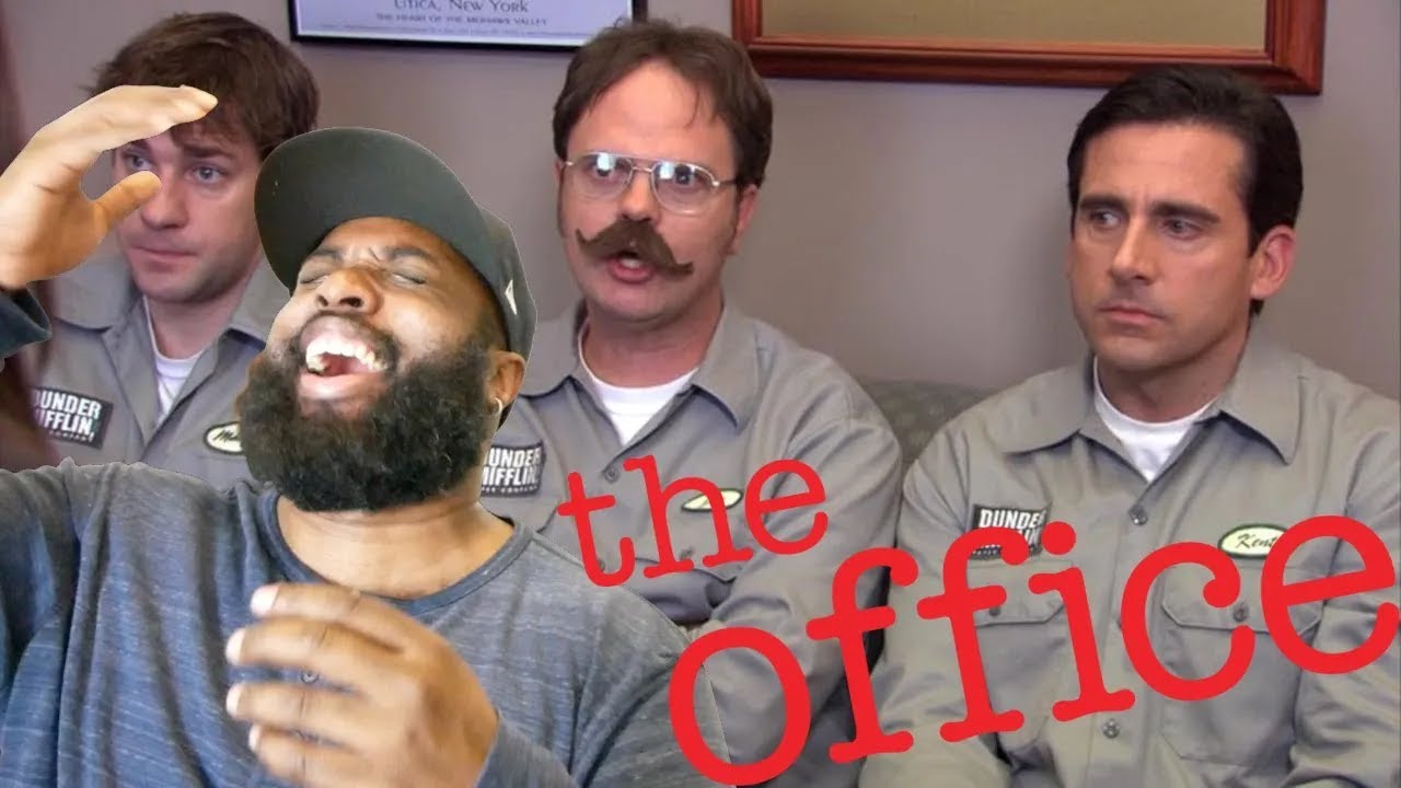 *THE OFFICE* S4 REACTION (REUPLOAD) - Episodes 10 "Branch Wars" and 17 "Job Fair"