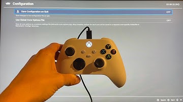 Xbox Series X/S: How to Save Configuration on Quit in RetroArch Tutorial! (2021)