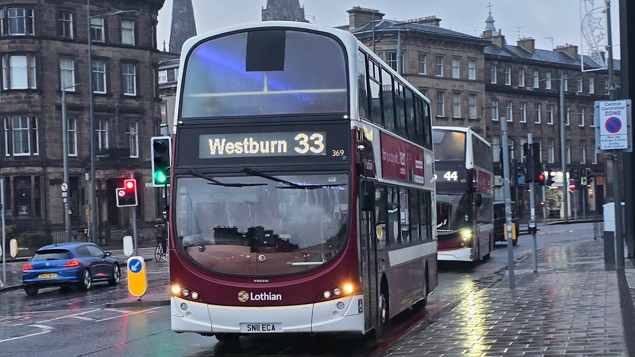 Lothian Buses, Volvo B9TL Gemini 2, 369-SN11ECA, 33- Westburn, 24.01.26