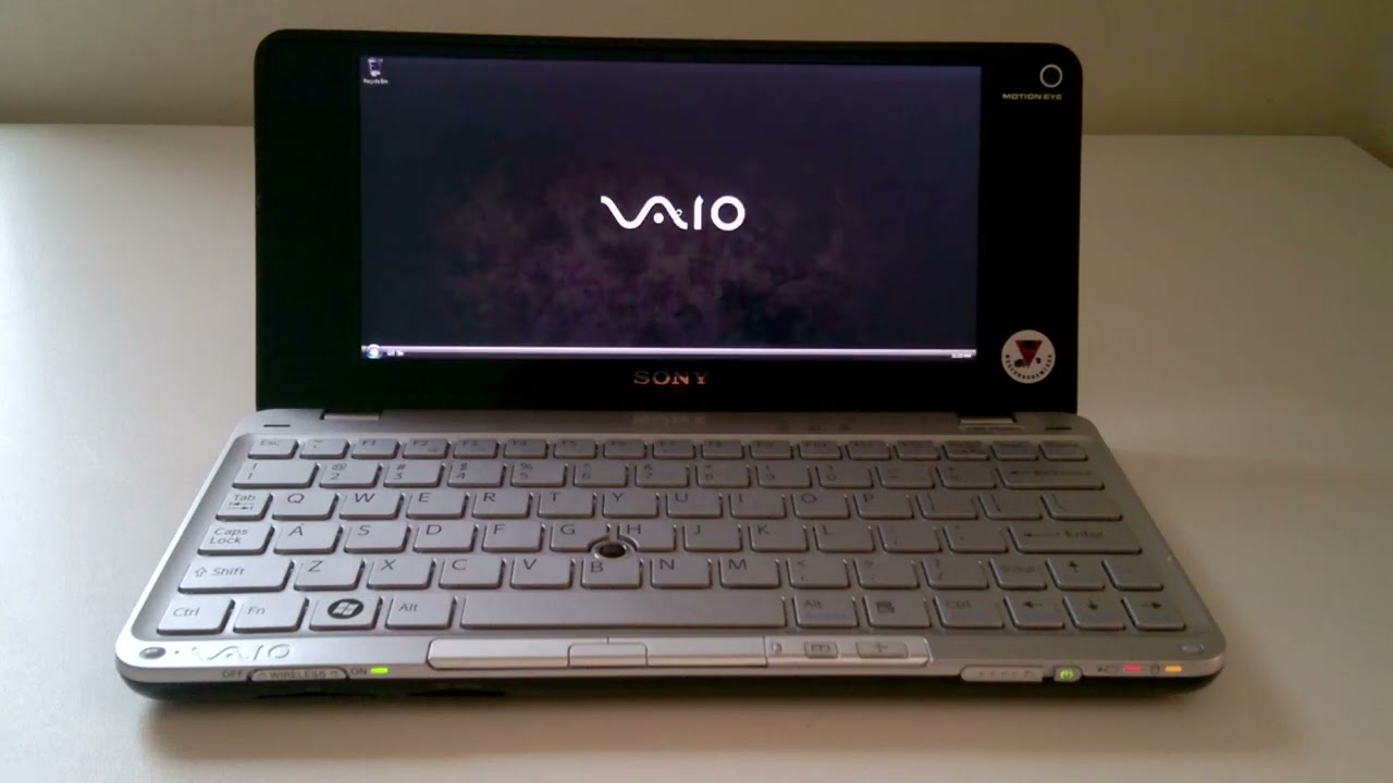 Notebook Sony Vaio Vgn P530h Pocket Pc - YouTube