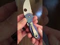 Spyderco lil native aftermarket scales rgt anodized aluminum spyderco shorts edc best