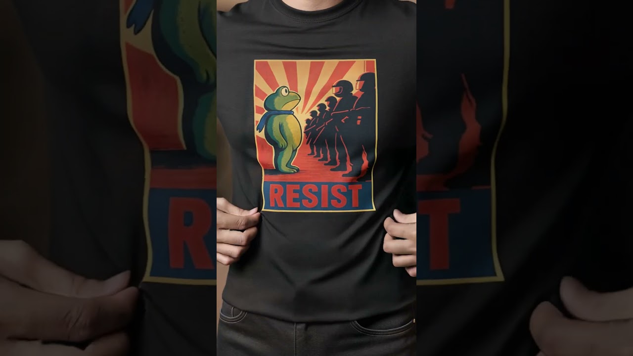 🔥 🐸 Portland Frog Protest Resist T-Shirts Are Out NOW!