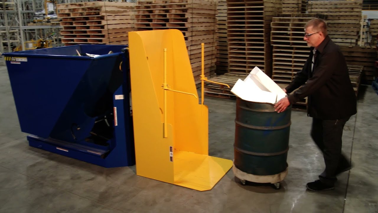 TCD-HLD DC Power Trash Can Dumper