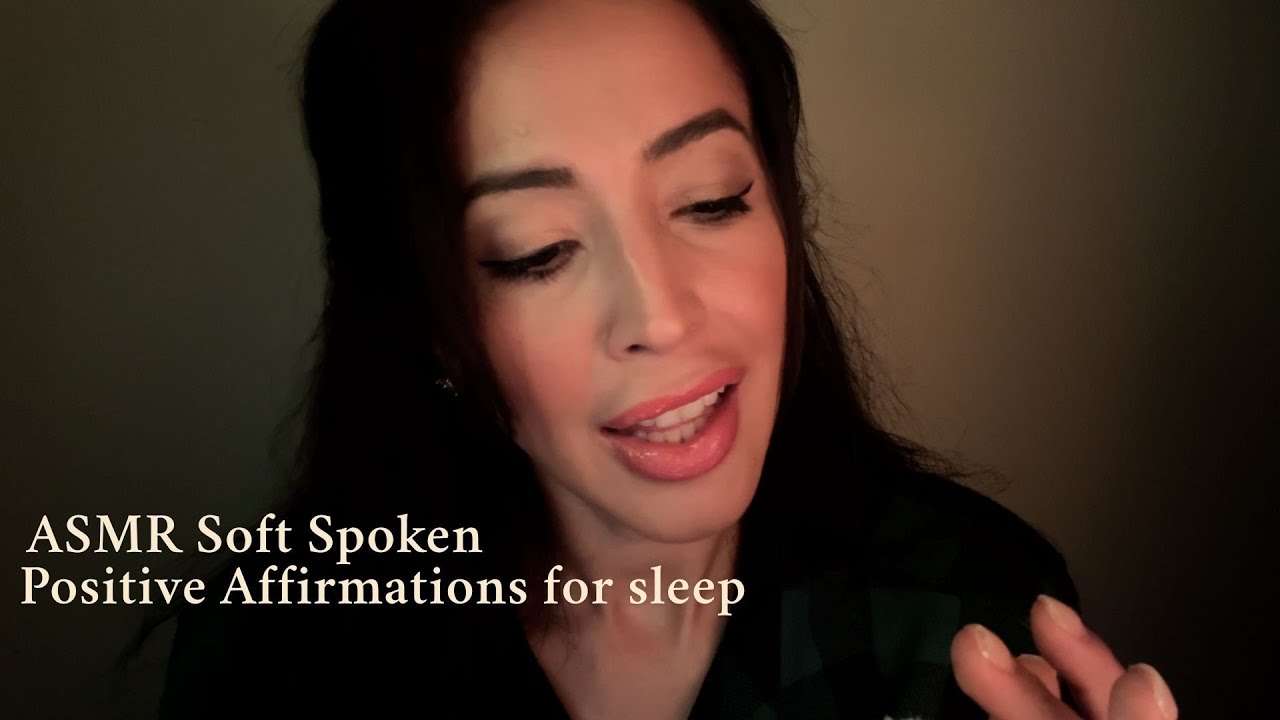 ASMR Soft Spoken Confidence Boost Positive Affirmations | Deep Sleep ...