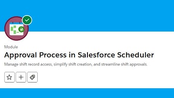Approval Process in Salesforce Scheduler || Salesforce Trailhead