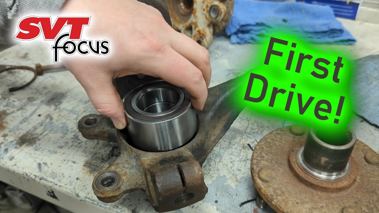 SVT Focus Front Suspension Repair Wheel Bearings, Ball Joints, Clutch