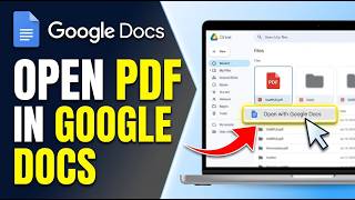 How to Open a PDF in Google Docs 2026 (EASILY!!!)