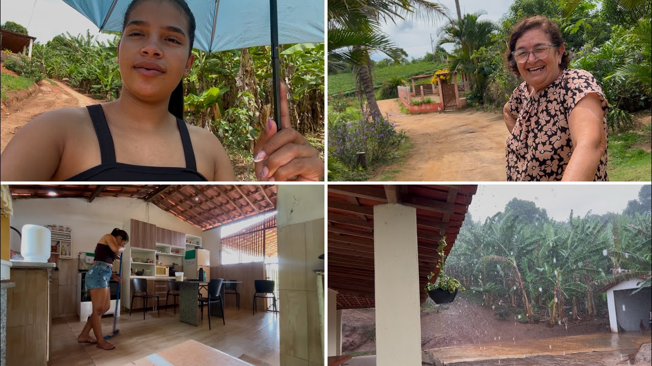 OLHA QHE FUI PEGA NA CASA DELA + ACABEI AJUDANDO ELA A FAZER SUAS COISAS !!🥰