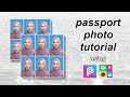 (ENG SUB) How To Make Your Own Passport Photo Using Your Phone!
