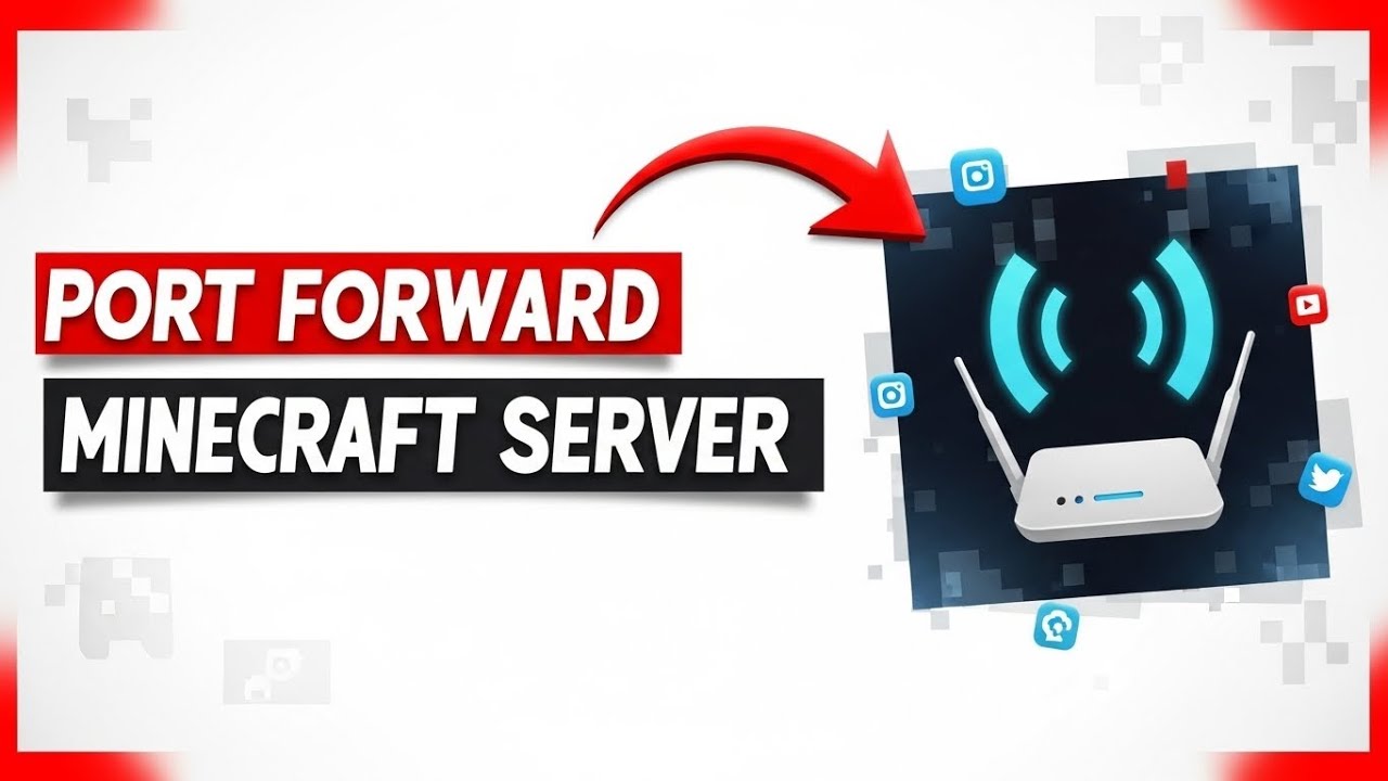How To Port Forward Minecraft Server - Step By Step - YouTube